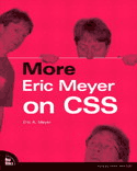 more eric meyer on css book cover